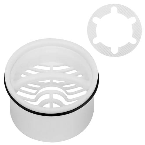 TNEDFOD Tauchrohr für Dusche Ablaufgarnitur Set, Ø 60 mm Durchmesser Sieb Kompatibel mit Ablaufgarnitur für 6960, 6963, 6961, 6962, Haarfilter Siebeinsatz Duschablauf Siphon TNEDFOD Tauchrohr für Dusche Ablaufgarnitur Set, Ø 60 mm Durchmesser Sieb Kompatibel mit Ablaufgarnitur für 6960, 6963, 6961, 6962, Haarfilter Siebeinsatz Duschablauf Siphon von TNEDFOD