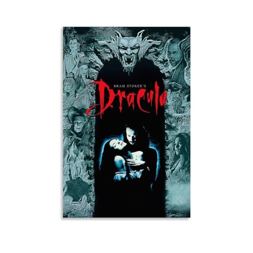 TNERPAR Bram Stokers Dracula Poster Dekorative Malerei Leinwand Wandkunst Wohnzimmer Poster Schlafzimmer Malerei,Wandkunst Bilddruck Moderne Familienzimmer Dekor 12x18inch(30x45cm) von TNERPAR