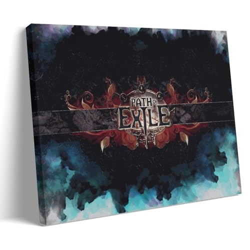 TNERPAR Path of Exile Poster Dekorative Malerei Leinwand Wandkunst Wohnzimmer Poster Schlafzimmer Malerei,Wandkunst Bilddruck Moderne Familienzimmer Dekor 12x18inch(30x45cm) von TNERPAR