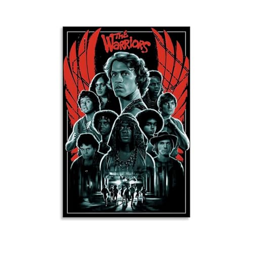TNERPAR The Warriors Fanart Poster Dekorative Malerei Leinwand Wandkunst Wohnzimmer Poster Schlafzimmer Malerei,Wandkunst Bilddruck Moderne Familienzimmer Dekor 12x18inch(30x45cm) von TNERPAR