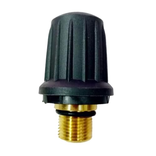1/2 Stück Dampfreiniger-Sicherheitsventil aus Messing mit schwarzem O-Ring 6.363-279.0, kompatibel mit Karcher, 4.590-105.0 Kesselabdeckung, Küchengeräte for Zuhause(1pcs) von TNFMJSRXE