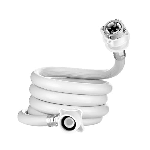 1,5/3/5M Flexibler Universal-Wasserzulauf-Verlängerungsschlauch for automatische Waschmaschinen-Wasserhahn-Badezimmerzubehör(3m) von TNFMJSRXE