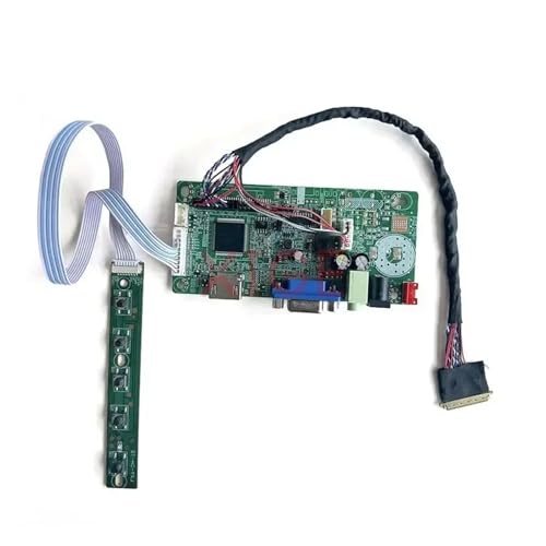 58C Treiber-Controller-Board, kompatibel for B116XW02 V0 B116XW03 V0/V1/V2 Laptop-Panel LVDS 40Pin HDMI-kompatibel 1366x768 VGA 11,6 Zoll DIY Kit(For B116XW02 V.1) von TNFMJSRXE