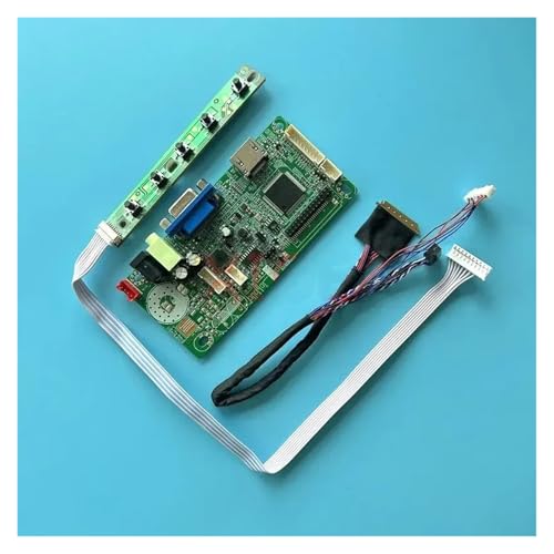 58C Treiber-Controller-Board, kompatibel for B116XW02 V0 B116XW03 V0/V1/V2 Laptop-Panel LVDS 40Pin HDMI-kompatibel 1366x768 VGA 11,6 Zoll DIY Kit(For B116XW02 V.1) von TNFMJSRXE