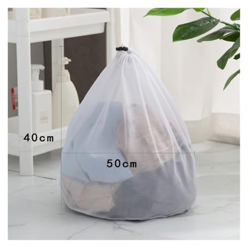 Big Size Large Washing Laundry Bag Mesh Organizer Net Dirty Bra Socks Underwear Shoe Storag Wash Machine Cover Clothes(X 40x50cm) von TNFMJSRXE