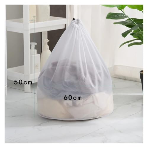 Big Size Large Washing Laundry Bag Mesh Organizer Net Dirty Bra Socks Underwear Shoe Storag Wash Machine Cover Clothes(X 50x60cm) von TNFMJSRXE