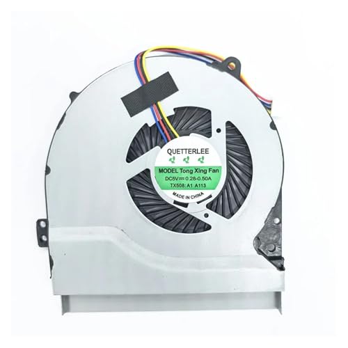 CPU-Lüfter, kompatibel mit Asus, X550 X550V X550C X550VC X450 X450CA X450V X450C A450C K552V A550V CPU-Lüfter, kompatibel mit Asus, X550 X550V X550C X550VC X450 X450CA X450V X450C A450C K552V A550V von TNFMJSRXE