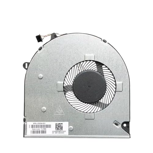CPU-Lüfter, kompatibel mit HP ,15-du 15s-du 15-DW TPN-C139 L52034-001 250 G8 / 255 G8 / 255 G9 / 250 G9 Notebook-PC-Laptop-Lüfter CPU-Lüfter, kompatibel mit HP ,15-du 15s-du 15-DW TPN-C139 L52034-001 250 G8 / 255 G8 / 255 G9 / 250 G9 Notebook-PC-Laptop-Lüfter von TNFMJSRXE