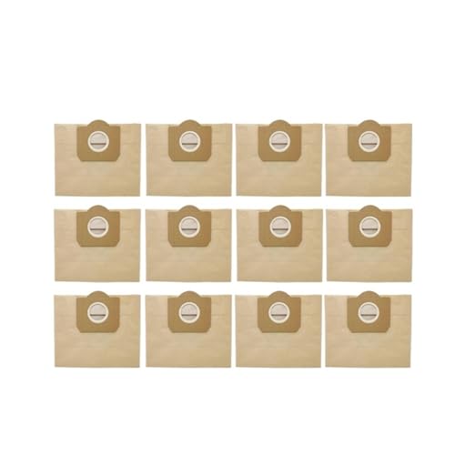 Ersatz-Staubbeutel, kompatibel mit Karcher, MV3 WD3 WD3200 WD3300 A2204 A2656 WD3.500P SE4001 SE4002 Staubsaugerteile(12 PCS) von TNFMJSRXE