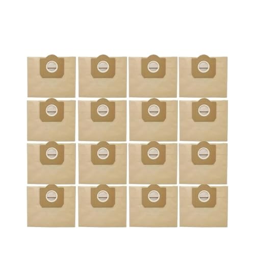 Ersatz-Staubbeutel, kompatibel mit Karcher, MV3 WD3 WD3200 WD3300 A2204 A2656 WD3.500P SE4001 SE4002 Staubsaugerteile(16 PCS) von TNFMJSRXE