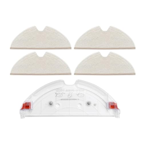Halter Tablett Rack Wasser Tank, Kompatibel for Roborock, Q7 Max / Q7 Max+ / T7 Pro / S5 Max / S6 MaxV / T8, staubsauger Teile(5PCS) von TNFMJSRXE