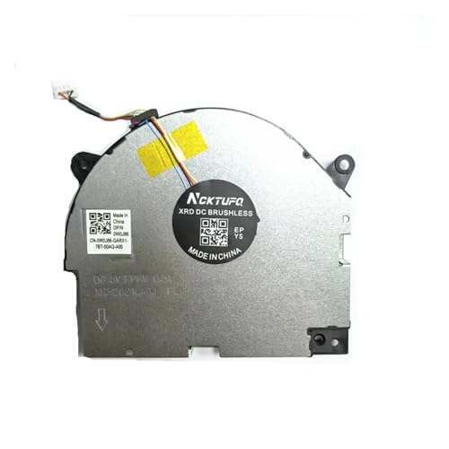 Laptop-CPU-GPU-Lüfter, kompatibel mit Lenovo, Legion Y540-17 Y540-17IRH GTX1660 TI 5F10S13888 EG75070S1-1C010 Kühlerlüfter(CPU FAN) von TNFMJSRXE