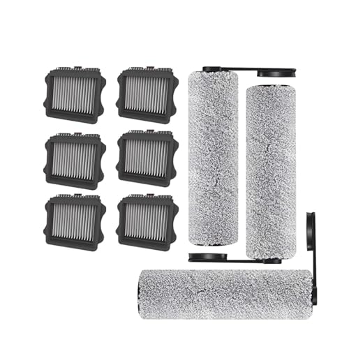 Roller Brush Filters Combo, Kompatibel for Tineco, Floor One S5, Nass-Trocken-Akku-Staubsauger, Ersatzteile, Zubehör, Ersatz(C) von TNFMJSRXE