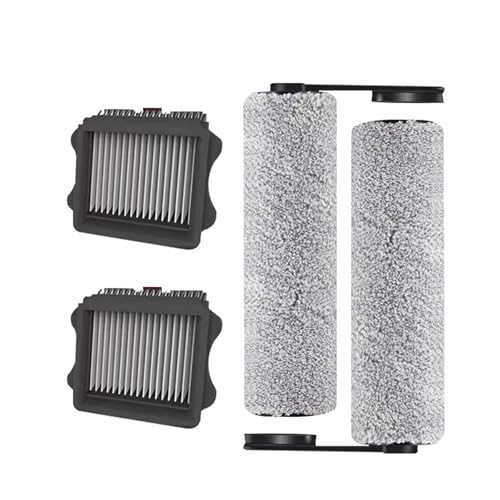 Roller Brush Filters Combo, Kompatibel for Tineco, Floor One S5, Nass-Trocken-Akku-Staubsauger, Ersatzteile, Zubehör, Ersatz(H) von TNFMJSRXE