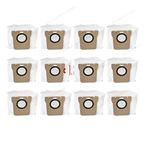 Staubsauger-Staubbeutel kompatibel mit JONR, P20 Pro, Zubehör-Staubbeutel, Staubsaugerteile(12pcs) von TNFMJSRXE