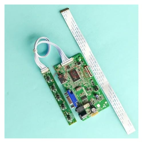 Treiber-Controller-Board-Kit, kompatibel for NT156WHM-N12/N22/N32/N42/N44 Laptop-Panel EDP 30-Pin 1366 x 768 VGA 15,6 Zoll HDMI-kompatibles LCD(For NT156WHM-N22) von TNFMJSRXE