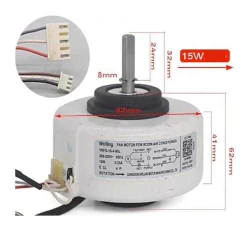 YKFG-20-4-5 Y4S476B232L Klimaanlage AC Fan YKFG-13-4-94 YKFG-15-4-90L, Kompatibel for TCL, Klimaanlage Teile(Y4S476B232L) von TNFMJSRXE