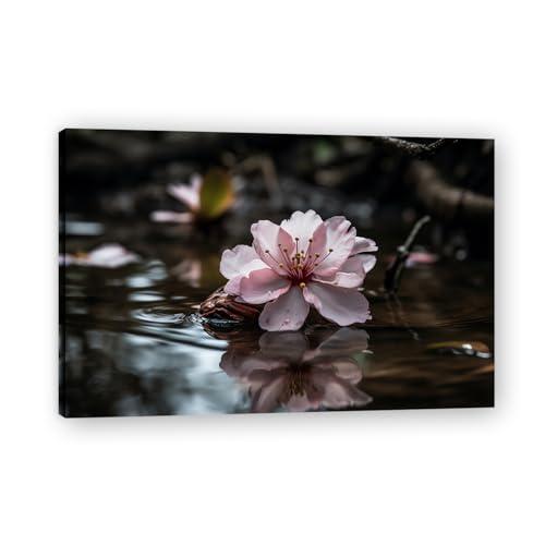 TNGHHSGA Eine Blume Auf Dem WasserNaturlandschaft Fotoreal auf Leinwand – Ruhiges Kunstwerk für Wohnzimmer Deko20x30cm Ungerahmt TNGHHSGA Eine Blume Auf Dem WasserNaturlandschaft Fotoreal auf Leinwand – Ruhiges Kunstwerk für Wohnzimmer Deko20x30cm Ungerahmt von TNGHHSGA