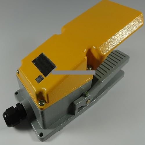 1Pcs TFS-302 Yellow Grey Foot Pedal Switch LT4 AC 250V 15A Antislip Metal Momentary Industrial Treadle Aluminum Shell 1Pcs TFS-302 Yellow Grey Foot Pedal Switch LT4 AC 250V 15A Antislip Metal Momentary Industrial Treadle Aluminum Shell von TNGNMGVSJ