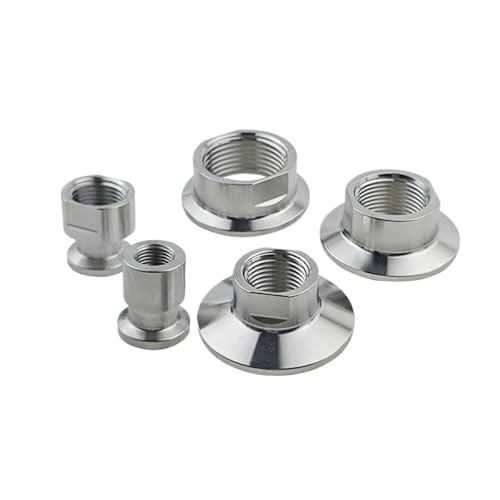 1pc G1/4" BSPP Female TC 50.5mm 304 Stainless Steel Pipe Fitting Connector Adapter Homebrew 1pc G1/4" BSPP Female TC 50.5mm 304 Stainless Steel Pipe Fitting Connector Adapter Homebrew von TNGNMGVSJ