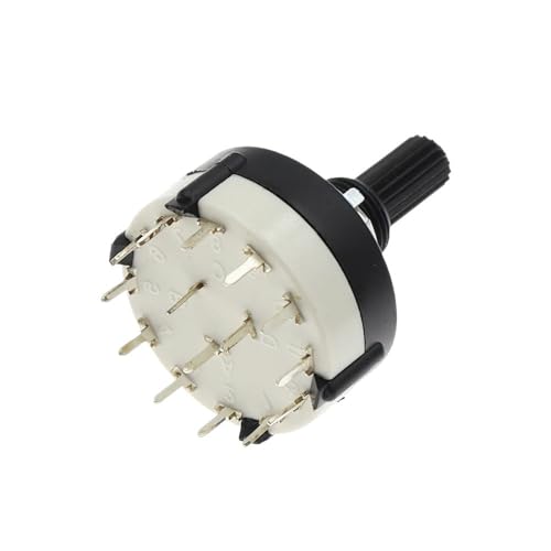 1pc RS26 3 Pole Position 4 Selectable Band Rotary Selector Switch Single Deck Rotary Switch Band Selector von TNGNMGVSJ