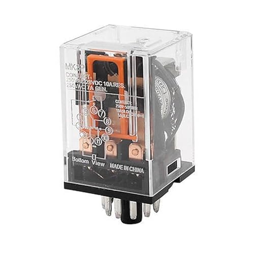 MK3P DC 24V Coil Purpose Power Relay 11 Pins 3PDT 3P2T MK3P DC 24V Coil Purpose Power Relay 11 Pins 3PDT 3P2T von TNGNMGVSJ