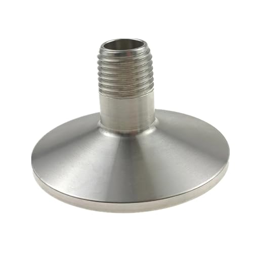 TNGNMGVSJ 1.5" Tri Clamp to 1/4" Male NPT Threaded Adapter SS304 Stainless Steel von TNGNMGVSJ