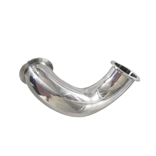 TNGNMGVSJ 16mm Pipe OD 3/4“ Tri Clamp Ferrule OD 180 Degree Elbow Pipe Fitting Stainless Steel 304 Homebrew TNGNMGVSJ 16mm Pipe OD 3/4“ Tri Clamp Ferrule OD 180 Degree Elbow Pipe Fitting Stainless Steel 304 Homebrew von TNGNMGVSJ