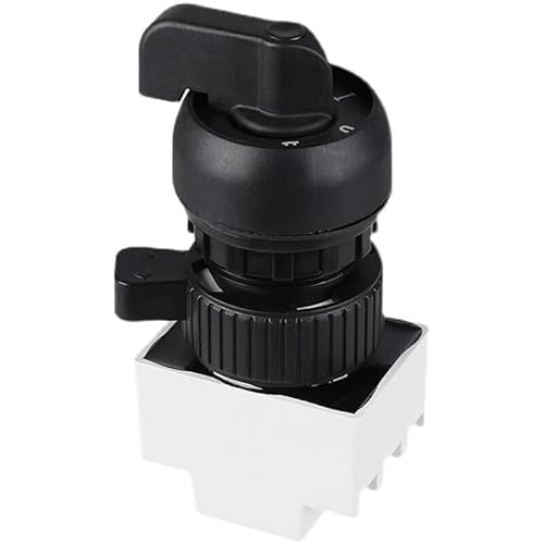 TNGNMGVSJ 1PC 8031 Three Positions Rotary Switch Knob Conversion Selector Self-Locking 2NC von TNGNMGVSJ