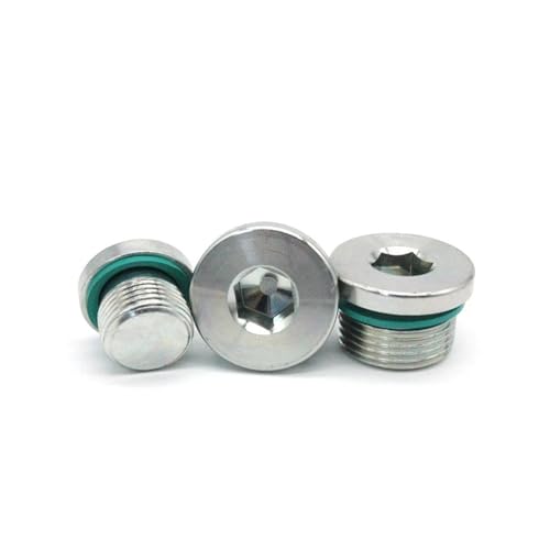 TNGNMGVSJ 1PC M10x1.25 Metric Male Hex Socket Head ED End Cap FKM Sealing Ring Flange TNGNMGVSJ 1PC M10x1.25 Metric Male Hex Socket Head ED End Cap FKM Sealing Ring Flange von TNGNMGVSJ