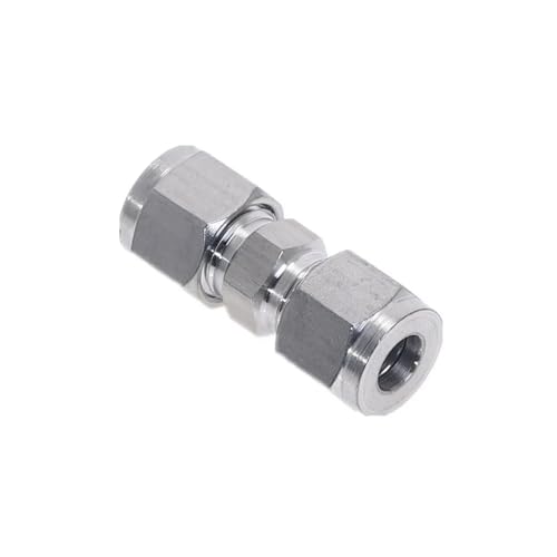 TNGNMGVSJ 1PC Stainless Steel Pipe and Two Ferrule Tube Fitting 304 SS Pipe Straight Fitting 12mm to 12mm TNGNMGVSJ 1PC Stainless Steel Pipe and Two Ferrule Tube Fitting 304 SS Pipe Straight Fitting 12mm to 12mm von TNGNMGVSJ