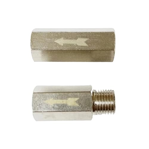 TNGNMGVSJ 1pc 1/8" BSPP Male to Female Thread Brass Pneumatic One Way Non Check Valve Pipe Fitting TNGNMGVSJ 1pc 1/8" BSPP Male to Female Thread Brass Pneumatic One Way Non Check Valve Pipe Fitting von TNGNMGVSJ
