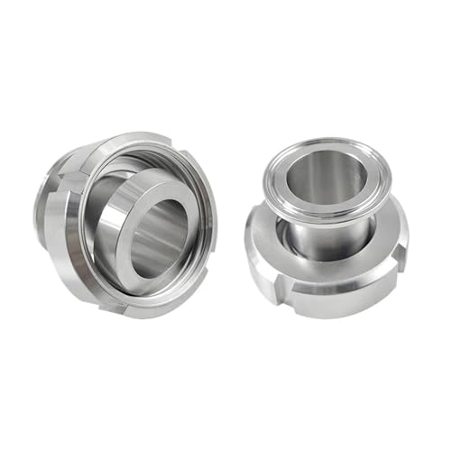TNGNMGVSJ 1pc DIN11851 Weld Male to 1.5" Tri Clamp Adapters DN40（TC 50.5mm） Welding Liner&Nut x TC Fittings von TNGNMGVSJ