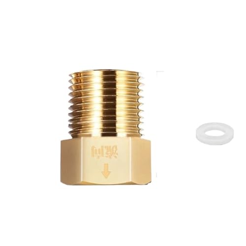 TNGNMGVSJ 1pc Male Female Thread Check Valve Brass304 1/2" BSP One Way Non-Return Valve von TNGNMGVSJ