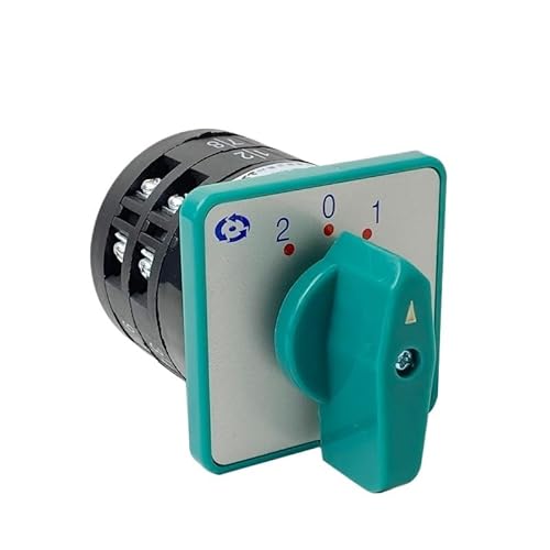 TNGNMGVSJ 3 Positions LW6-2/B184 Green Changeover Rotary Cam Selector AC380V DC220V 5A Two Pole von TNGNMGVSJ