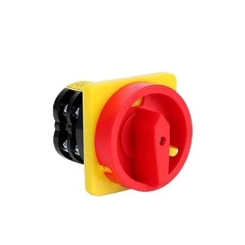 TNGNMGVSJ HZ5-20GS Combination Switch 20A 4kw 3P 12Terminals Two Positions Rotary Cam Changeover Selector von TNGNMGVSJ
