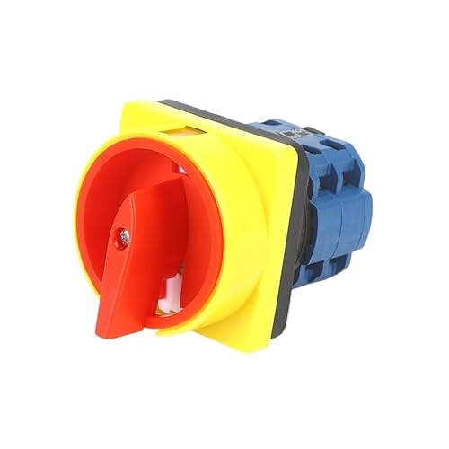 TNGNMGVSJ SZW26-202GS 48X48mm Panel 2 Poles 8 Screws 20A Rotary Cam Switch Changeover Control Switch von TNGNMGVSJ