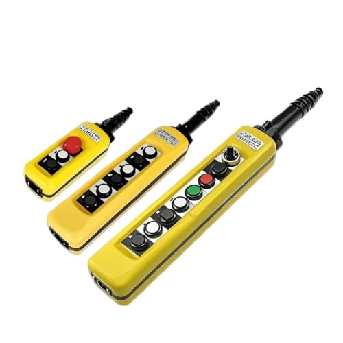 TNGNMGVSJ XAC-A471 Rainproof Driving Switch Handheld Push Button Lifting Handle Controls Hoist Up and Down Dual Speed von TNGNMGVSJ