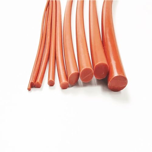 1 Stück 10 m Hochtemperatur-Silikonkautschukstange A60 – Vielseitige Dichtung for Autotüren, Fenster und den Heimgebrauch(DN5.5mm) von TNGYTY
