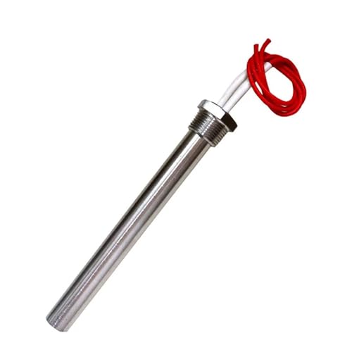 2 Stück 24-V-Kartuschenheizung 300 W/400 W/500 W/800 W SUS304 Immersionswasser-Rohrheizelement for 3D-Druck, Automobil(500w 20x200mm) von TNGYTY