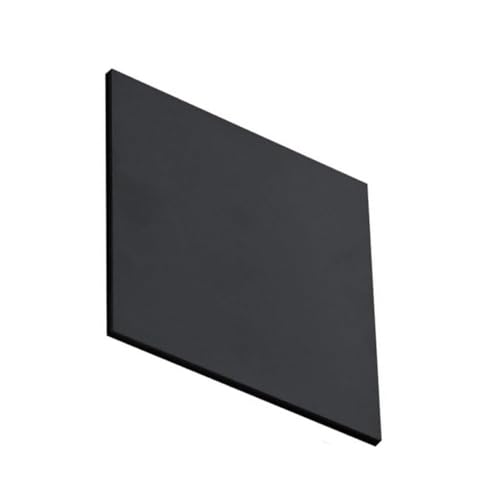 Hochtemperaturbeständige quadratische schwarze Keramikplatte – 0,5–3 mm Dicke, 1 Stück for elektrische Isolierung, Wärmeableitung(100x100x1.5mm) von TNGYTY