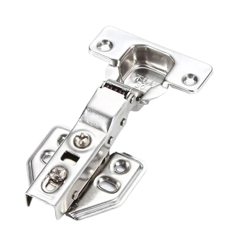 Hydraulische Schrankscharniere mit sanftem Schließen aus Edelstahl – leise, selbstschließende Türscharniere for Küchenschränke und Möbel(Embed,2pcs) von TNGYTY