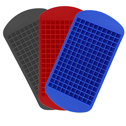 3PCS Mini Silicone Ice Cube Trays, 160 Grid Ice Cube Tray Square Silicone Mini Ice Cube Tray Kitchen Bar Shape Small Ice Cube Making Tool 3PCS Mini Silicone Ice Cube Trays, 160 Grid Ice Cube Tray Square Silicone Mini Ice Cube Tray Kitchen Bar Shape Small Ice Cube Making Tool von TNMV