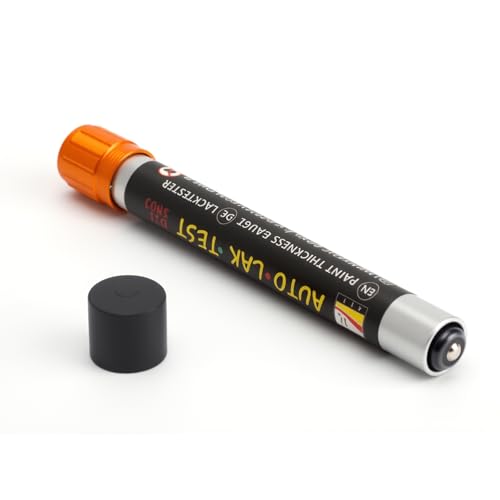 TNSLAND Schichtdickenmessgerät Magnetische Lackmessgerät Auto Autolack Tester Lackdickenmessgerät Lackdickenmesser Lacktester Auto Karosserie Schadens Detektor mit Magnetspitzenskala von TNSLAND