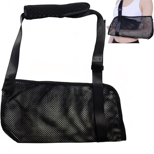 TNSOYCA Armschlinge Schulter,Einstellbar Armschlaufe Mit Atmungsaktivem Mesh für Damen und Herren,zur Verwendung bei Knochenbrüchen und Verletzungen TNSOYCA Armschlinge Schulter,Einstellbar Armschlaufe Mit Atmungsaktivem Mesh für Damen und Herren,zur Verwendung bei Knochenbrüchen und Verletzungen von TNSOYCA