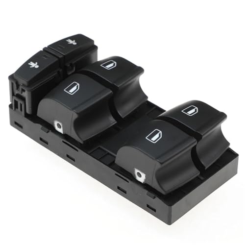 Fensterheberschalter Electric Power Fensterheber Für A6 2005-2011 Power Tür Fenster Control Schalter Regler Taste Auto 4F0959851G 4F0959855A(Window Switch) von TNTGEBFVBG