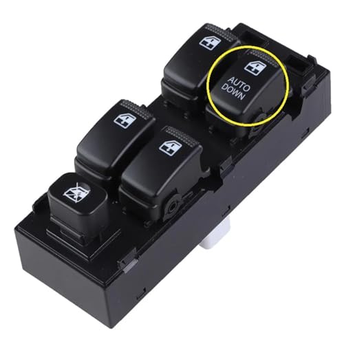 Fensterheberschalter Electric Power Fensterheber Für Hyundai Getz 2003-2010 LHD RHD Master Elektrische Fensterheber Schalter 93570-1C110 93580-1C000WK(RHD) von TNTGEBFVBG