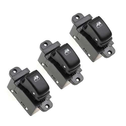 Fensterheberschalter Electric Power Fensterheber Für KIA Für RiO Für Hybrid 2006-2010 Auto Vorne Links Elektrische Fensterheber Master Switch(3pcs button) von TNTGEBFVBG
