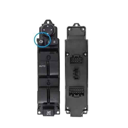 Fensterheberschalter Electric Power Fensterheber Für Mazda 2 Für M2 2007-2013 Elektrische Power Master Fensterheber Control Schalter Taste Spiegel Schalter(With Folding) von TNTGEBFVBG