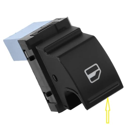 Fensterheberschalter Electric Power Fensterheber Für Skoda Für Fabia Combi Für Roomster 5J 2006-2015 Auto Scheinwerfer Fenster Schalter 5ND959857 1K4959857B 5ND959855(Button) von TNTGEBFVBG